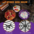 JOYIN 3 Pcs Large Halloween Spider Web Plastic Baskets Bowls, Trick or Treat Halloween Basket Candy Bowl Dish, Haunted House Classroom Halloween P...