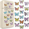 16 Pcs Butterfly Diamond Painting Magnets for Refrigerator Butterfly Diamond Art Magnets DIY Diamond Painting Kits Diamond Art for Adults Kids Cra...
