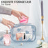 8 Pieces Triangle Powder Puff with 4 Travel Cases, Triangle Makeup Puff, Reusable Velour Cosmetic Foundation Blender Sponge for Loose Powder Body ...