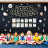48 Pcs Classroom Happy Birthday Bulletin Board Sets Decorations, Eucalyptus Greenery Plant Birthday Classroom Decor, Nature Birthday Chart Poster ...