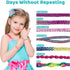 Friendship Bracelet Making Kit for Girls, DIY Braided Rope Kids Jewelry Making Kit Craft Toys for 6 7 8 9 10 11 12 Years Girls, Travel Activity Se...