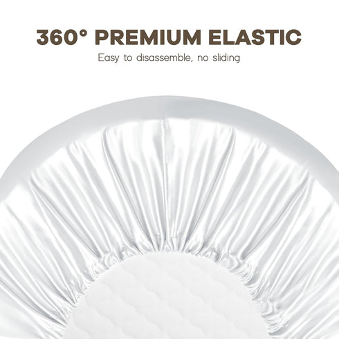 Pro Goleem Satin Bassinet Sheet 2 Pack Great for Baby Hair Soft Silk Feeling Sheet for Cradle or Bassinet Pad?Mattress for Boys and Girls Gift for...