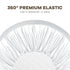 Pro Goleem Satin Bassinet Sheet 2 Pack Great for Baby Hair Soft Silk Feeling Sheet for Cradle or Bassinet Pad?Mattress for Boys and Girls Gift for...