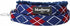 Blueberry Pet Scottish Argyle Fleece Padded Dog Leash with Soft & Comfortable Handle, 5 ft x 3/4", Royal Blue, Medium, Leashes for Dogs...