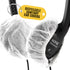Sonic Technology Disposable Sanitary Ear Covers for Headphones and Headsets: 50 Pair (2.5") Woven Paper Head Phone Ear Caps - Hygienic Headset & H...