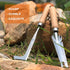 SHANFEEK Weed Puller Crack Weeder Weed Remover Tool for Yard Hoe Gardening Tools Stainless Steel One-Piece Molding (I-Type)...