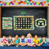 Tenare Calendar Bulletin Board Set, Calendar Seasons Weather Chart Bulletin Board and Classroom Display with Stickers for School Classroom Bedroom...