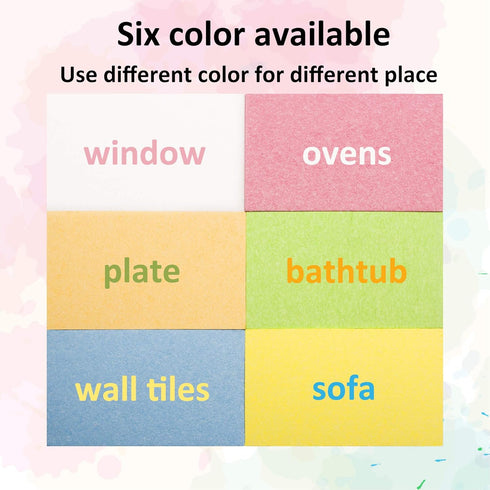 Cleaning Sponge,Kitchen Sponges Pack,Non-Scratch Cellulose Sponge for Bathroom,Cars,Colorful Compressed Sponge (36 Pack)...