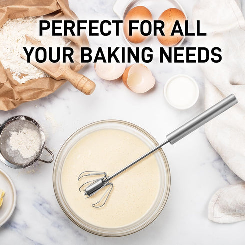 Push Action Egg Whisk...