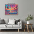 Posterizer 1 pcs- psychedelic funky hippie colorful landscap 7-Abstract & Modern Art-Fantasy & Fiction Art- Living Room Bedroom Decor- unframed wa...