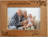 CEDAR CRATE MARKET Grandchildren are A Gift from God, Engraved Natural Wood Photo Frame Fits 5x7 Horizontal Portrait for Grandparents, Grandparent...