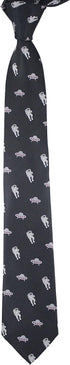 Space Ties Airplanes Necktie Astronaut UFO Tie Men Birthday Father's Day Gift...