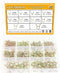 270 Pieces 10 Sizes Fuel Line Hose Tubing Spring Clips Clamps Assortment Kit for Motorcycle Scooter ATV, 5.5-14mm...
