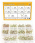 270 Pieces 10 Sizes Fuel Line Hose Tubing Spring Clips Clamps Assortment Kit for Motorcycle Scooter ATV, 5.5-14mm...