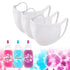Perfectware - PW Cotton Candy Tri-Color Mask Kit Essentials Tie Dye Mask Kit - DIY Back to School Tie Dye Masks - Cotton Candy Tri-Color Kit - Kra...