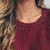 MEVECCO Silver Dainty Bead Plain Chain Choker Necklace,14K Silver Plated Cute Tiny Satellite Chain Minimalist Simple Boho Choker Necklace for Wome...
