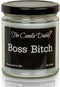 Boss Bitch - Apple Maple Bourbon Scent - Maximum Scented 6 Ounce Jar - 40 Hour Burn Time...