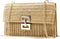 Straw Clutch Purses Women,Clutch Wallet Rattan,Vintage Summer Straw Beach Bag Boho Raffia Beach Bags Evening Bag...