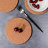 Round Trivet for Hot Pans, 6 Pack Cork Coasters for Drink, Coffee, Tea, Pots, Pans, DIY Coaster Crafting 4inch...