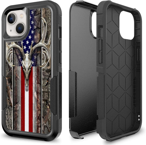 iPhone 12 Pro Cover, iphone 12 Defender Case, Heavy Duty 360 Full Body Shockproof Protection Hard Plastic+Silicone Rubber Hybrid Case for Apple ip...