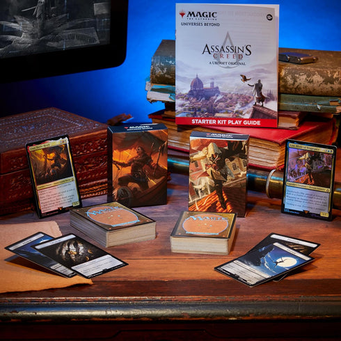 Magic: The Gathering - Assassin’s Creed Starter Kit | Learn to Play Magic with 2 Assassin’s Creed-Themed Decks | 2 Player Collectible Card Game fo...