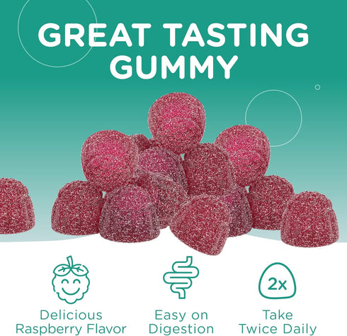 Chapter One Magnesium Gummies, Great Tasting Magnesium for Kids, Calm Kids Magnesium, Magnesium Gummies for Women and Men, Certified Kosher, (60 F...