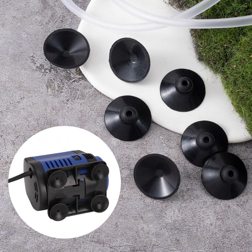 OIIKI 15PCS Fish Tank Suction Cup Clips, Black Aquarium Suction Cup Camp Clips for Fish Tank Attachments for Tank Pump, Overhead Line Tube, Fish T...