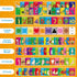 Toddler Flash Cards Baby Cognitive Flashcards for Kids, Learning Alphabet, Numbers, Shapes & Colors, Animals, First Words, Body Parts, Foods, Pres...