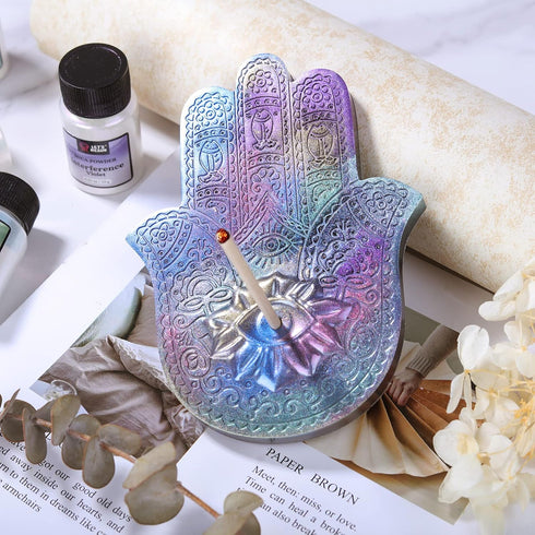 LET'S RESIN Resin Mica Powder, 6 Colors Interference Mica Powder for Epoxy Resin, Spirit Pearl Pigment Powder for Resin, Paint, Slime, Art...