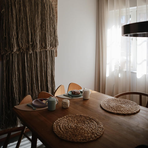 mushie Silicone Placemat for Kids | BPA-Free Non-Slip Design (Shifting Sand)...