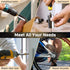 Super Universal Socket Tools, Socket Set with Power Drill Adapter(7-19 MM) Suitable for Wing Nuts, Cap Screws, Hooks, or Flanges....
