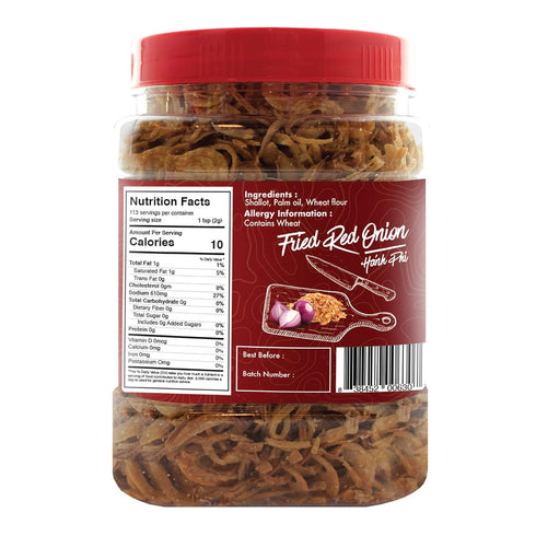 Fried Onions Crispy Topping by Jans | Crispy Fried Red Onion | Fried Onions for Biryana and More | Garnishing, Seasoning, Topping 8 oz...