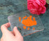 5pcs Acrylic Makeup Mixing Tray Paint Pallet Mixing Palette with Thumb Hole for Painting Art Oil Painting Craft Cosmetic Makeup Palette (3.94x3.27...