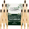 12 Count I Bamboo Toothbrush I Soft Bristles Best for Sensitive Gums I Charcoal I Vegan I Natural Wood I BPA Fee I Recyclable I Compostable I Biod...