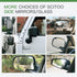 SCITOO Exterior Mirror Replacement Glass Driver Left Side Fit For Ford Transit 150 250 350 From 2015 To Onward Plastic Plate W/O Heated Replacemen...