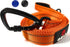 Nylon Dog Leash with Locking Carabiner for Large Medium Small Breeds – Heavy Duty Reflective Nylon Lead with Padded Handle for Everyday Walking, R...