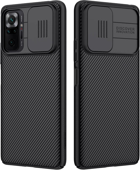 For Xiaomi redmi Note 10 Pro Case, CamShield Slim case Protective Cover with Camera Protector Hard PC TPU Ultra Thin Anti-Scratch Phone Case for R...