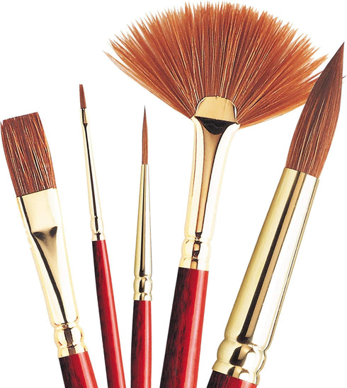 Winsor & Newton Sceptre Gold II Brush Round-Short Handle 2...