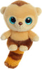 Aurora® Vibrant Yoohoo® Roodee™ Stuffed Animal - Eye-Catching Display - Whimsical Cuteness - Brown 5 Inches...