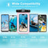 JOTO IPX8 Waterproof Phone Pouch Case, Underwater Dry Bag for Phone Protector for iPhone 15 14 13 12 11 Pro Max, Galaxy S24 S23 S22 Ultra Pixel to...