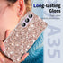 Galaxy A35 Glitter Case for Samsung Galaxy A35 5G Phone Case for Women Girls, Slim Ultra Thin Matte Back Shockproof Protective Cover for Samsung A...