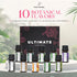 Essential Oils by Ultimate Aroma 100% Pure Therapeutic Grade Oils kit- Top Aromatherapy Oils Gift Set- Each Bottle 10ML...
