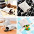 calary 50pcs Double Canvas Drawstring Bag Cotton Pouch Gift Sachet Bags Muslin Reusable Tea Bag 2.75x4 Inch...