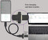 USB Type C 3.1Panel Mount Adapter Cable USB-C 3.1 Gen2 10Gbps Male to USB C Female Panel Mount Screw Cable,Supports Charging,Data,Audio,Video Cabl...
