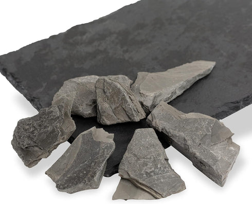 HITT Edible Clay Chunks - «Dark Magic» for Eating Zero Additives ASMR Food for Pica Cravings, Handpicked Edible Dirt Black clay 200gr...