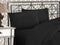 Elegant Comfort 1500 Thread Count Wrinkle & Fade Resistant Egyptian Quality Ultra Soft Luxurious 2-Piece Pillowcases, Standard Size, Black...
