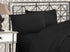 Elegant Comfort 1500 Thread Count Wrinkle & Fade Resistant Egyptian Quality Ultra Soft Luxurious 2-Piece Pillowcases, Standard Size, Black...