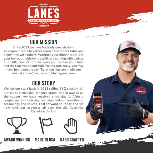 Lane's Ancho Chile Powder Spice, All-Natural Ancho Chili Powder Seasoning with Sweet & Smoky Ancho Chiles Flavor, No Preservatives Made in USA, 7....