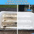 12.5'' Round End Pool Brush Head Cleaning Pool Wall & Tiles & Steps Sturdy Nylon Bristles, Pool Scrub Brushes,for Inground/above Ground Swimming P...