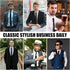 Lounsweer 2 Pack Black Necktie Mens Slim Ties 1.58" Solid Color Skinny Necktie 4 cm Men's Black Tie Regular Tie for Formal and Casual Occasions...